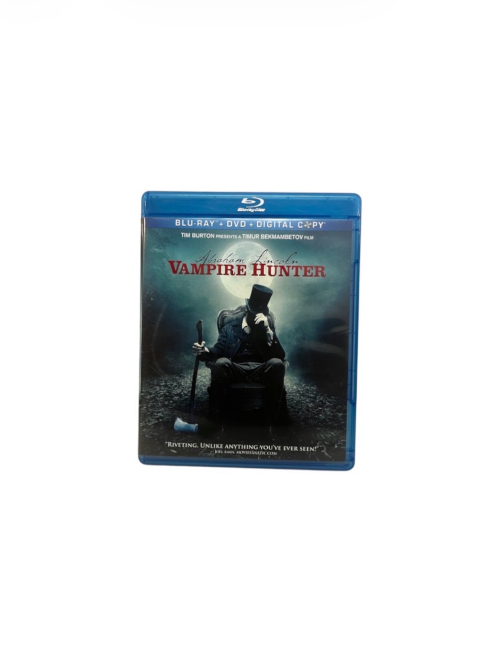 Abraham Lincoln Vampire Hunter (Blu-ray + DVD, 2012, 2-Disc Set)